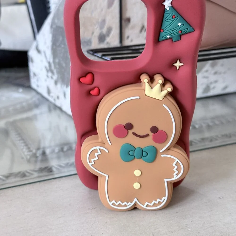 GingerBread iPhone Case with Socket - For iPhone 13 Pro